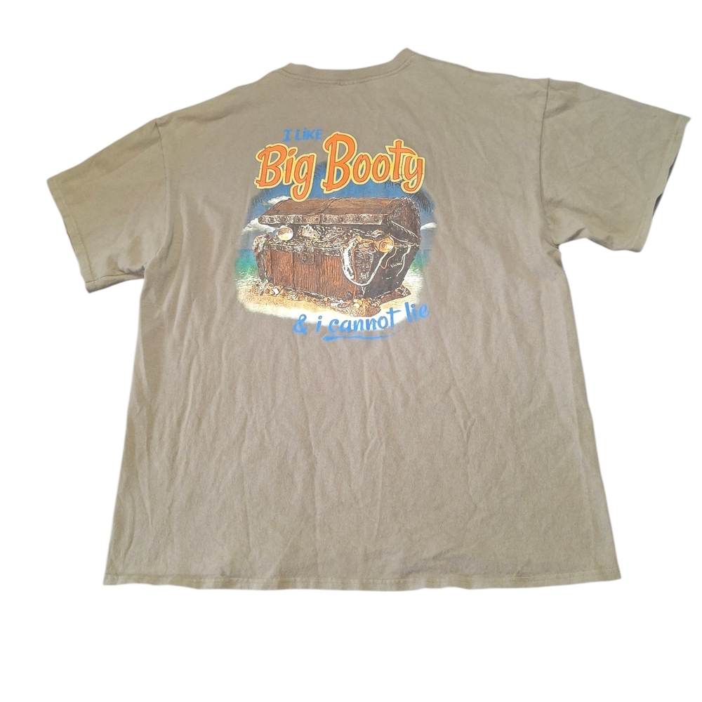 Source Unknown Tan Graphic Tee